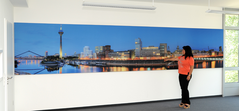 Akustikdämmung mit Panorama Fotos. Die moderne Lösung.